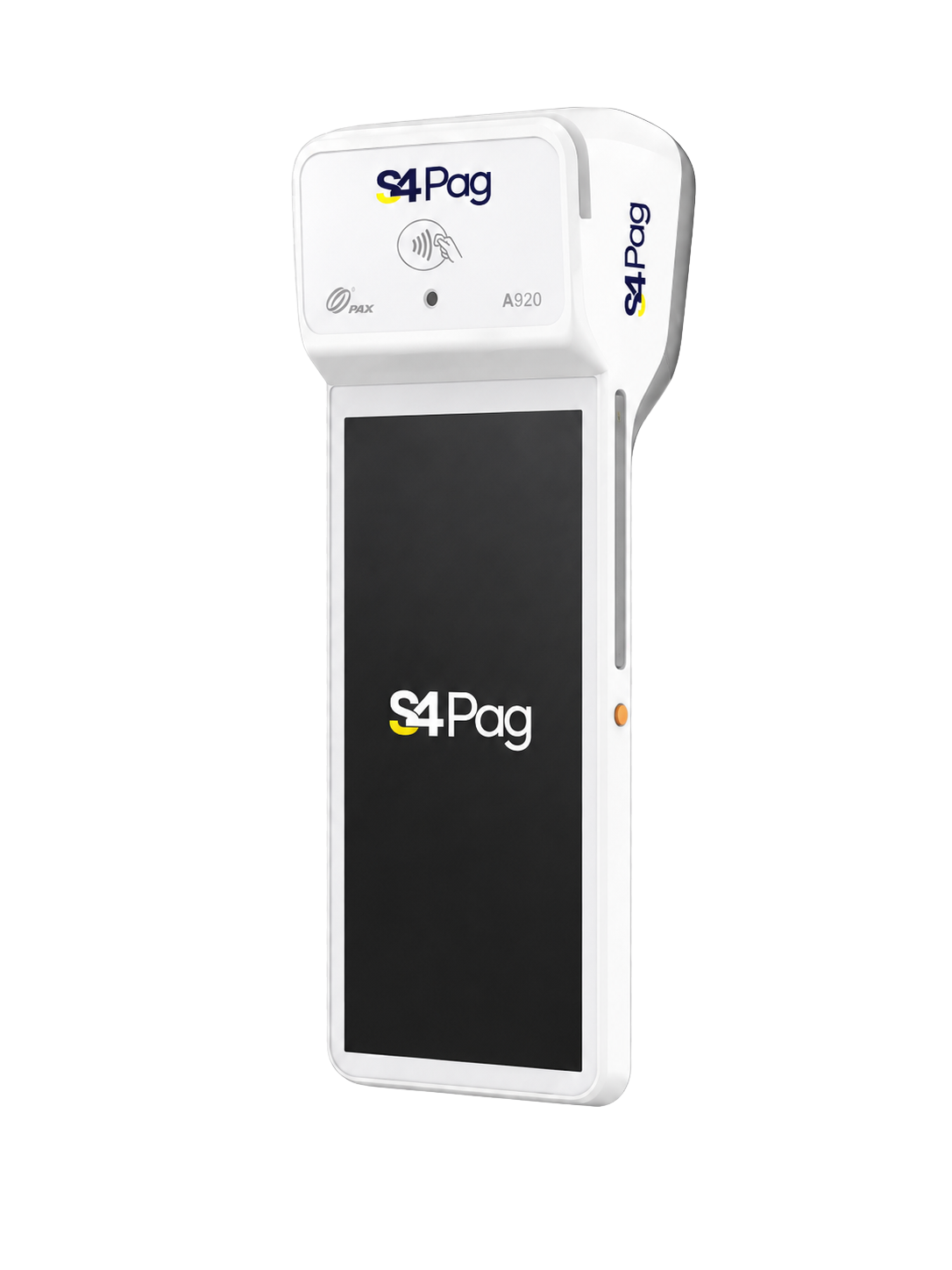 Maquininha PAX A960 com a marca S4Pag